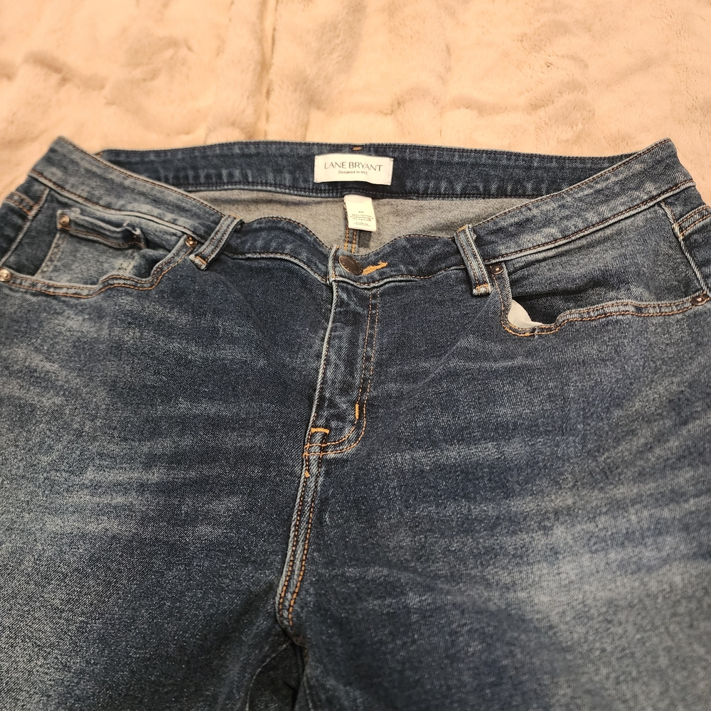 Lane Bryant Blue High Rise Jeans
